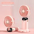 Ventilateur Portable Turbo-Cool 5 vitesses — Rechargeable, Ultra-Silencieux, 12h d'Autonomie
