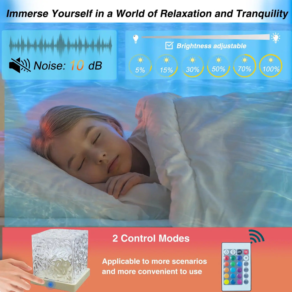 🌊 Lampe Projecteur Océan LED — Crée l'Ambiance de Tes Rêves en 5 Secondes | CoolMove